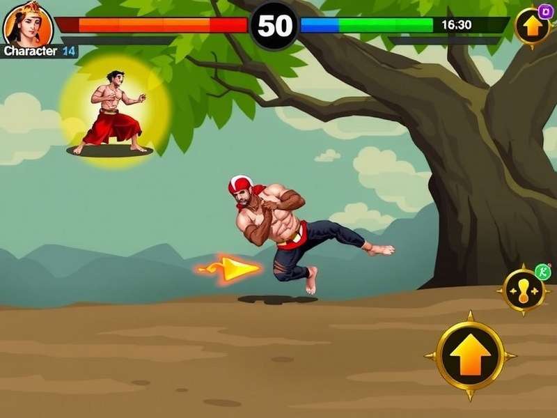 Haryanvi Brave Brawler Game Screenshot